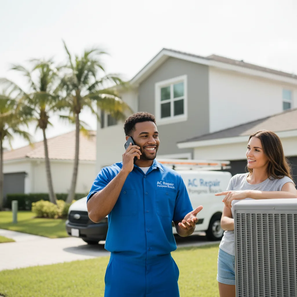 AC Repair Pompano Beach customer support in Ross